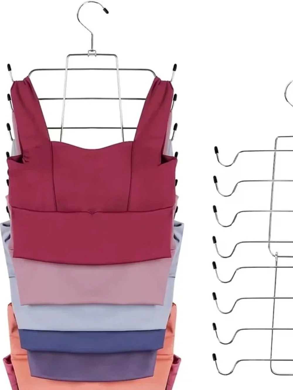 2 Pack Tank Top Hangers Bra Organizer for Closet Organizers Space Saver Storage